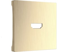 Накладка для розетки hdmi WERKEL шампань рифленый a041305