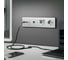 Накладка для розетки hdmi WERKEL серебряный рифленый a041304 3