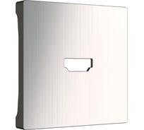 Накладка для розетки hdmi WERKEL глянцевый никель a040418