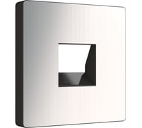 Накладка для rj45 и rj11 WERKEL глянцевый никель a037018