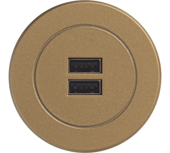 Блок розеток NAVAKO element gold 12032
