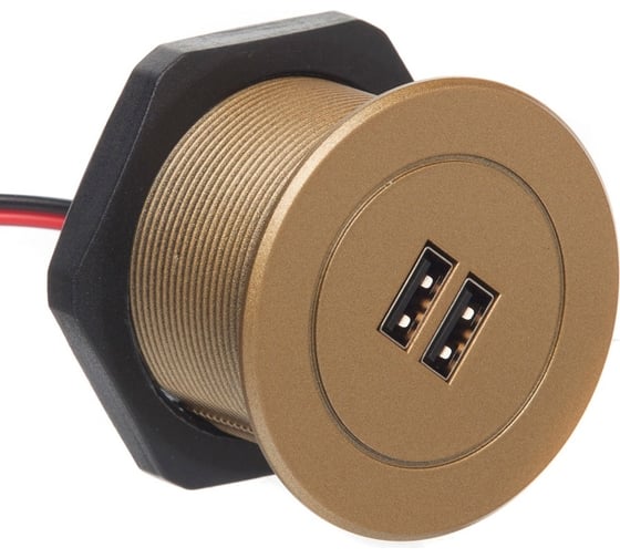 Блок розеток NAVAKO element gold 12032