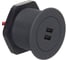 Блок розеток NAVAKO element anthracite 12030 2