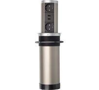 Блок розеток NAVAKO echo silver 12019