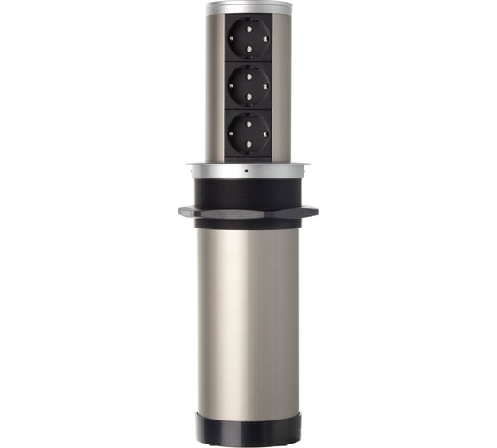 Блок розеток NAVAKO echo silver 12018