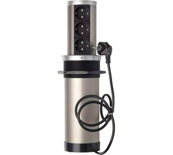 Блок розеток NAVAKO echo silver 12018