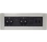 Блок розеток NAVAKO direct silver 12012 1