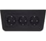 Блок розеток NAVAKO basic black 12054 1