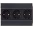 Блок розеток NAVAKO aspect anthracite 12053 1