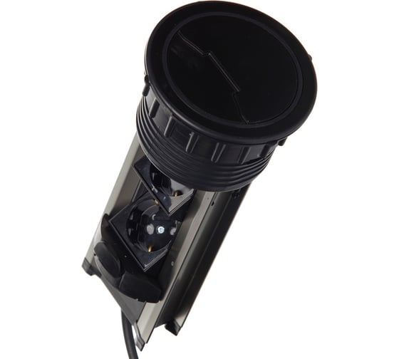 Блок розеток NAVAKO solo black 12004