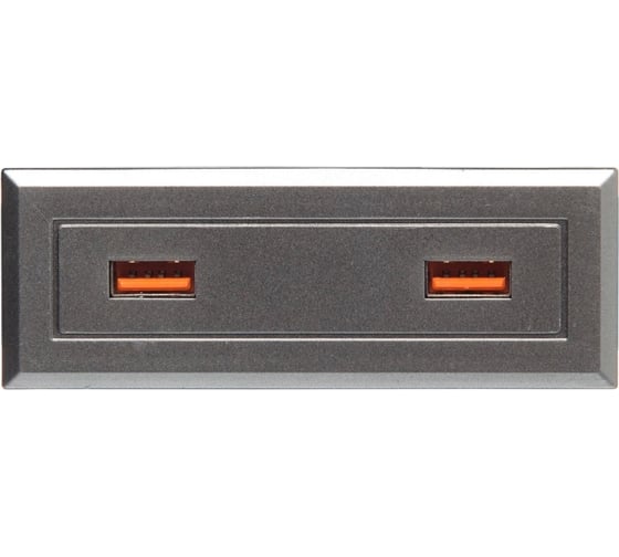 Блок розеток NAVAKO stripe silver 12022 1