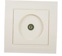 Телевизионная розетка, слоновая кость UNIVersal Бриллиант 7948790