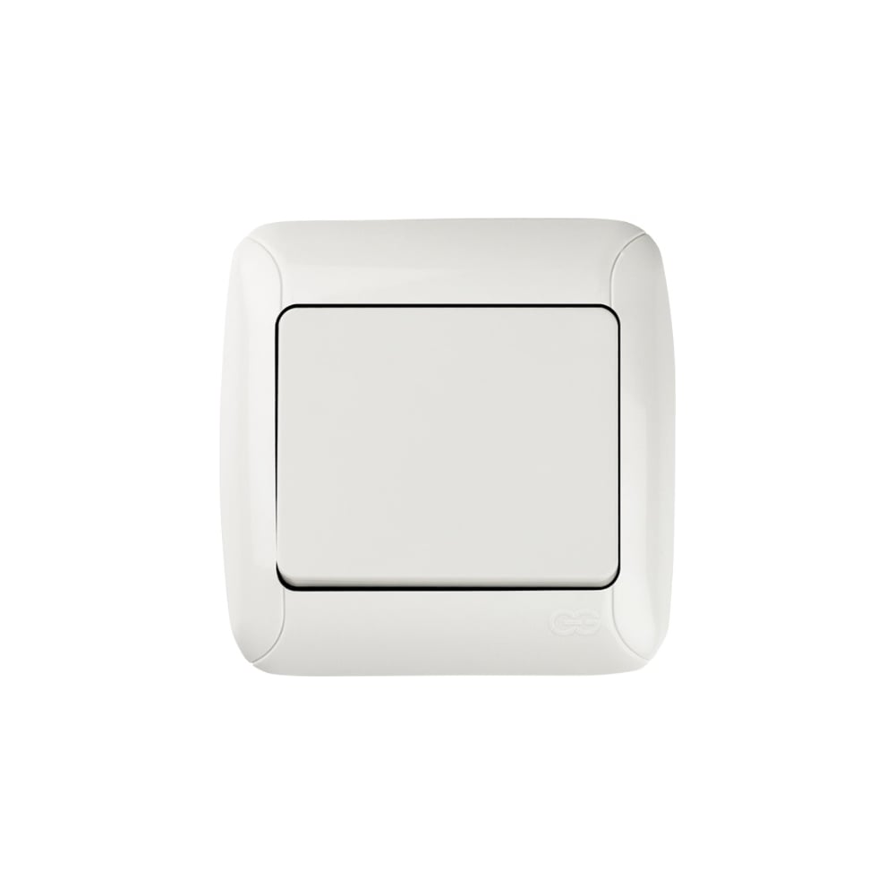 1-клавишный выключатель GUNSAN Fantasy белый 16231100-161101 - выгодная ...