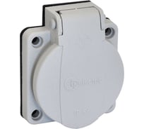 Розетка приборная TP Electric Schuko 16A/240В/IP54 (серый) 3101-310-0600