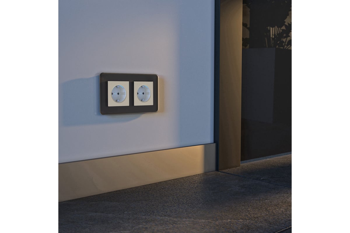 Розетка WERKEL с подсветкой (айвори матовый) a062424 - выгодная цена ...