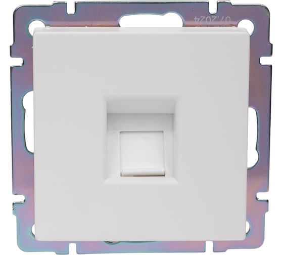 Розетка ethernet rj-45 WERKEL (белый матовый) a062407