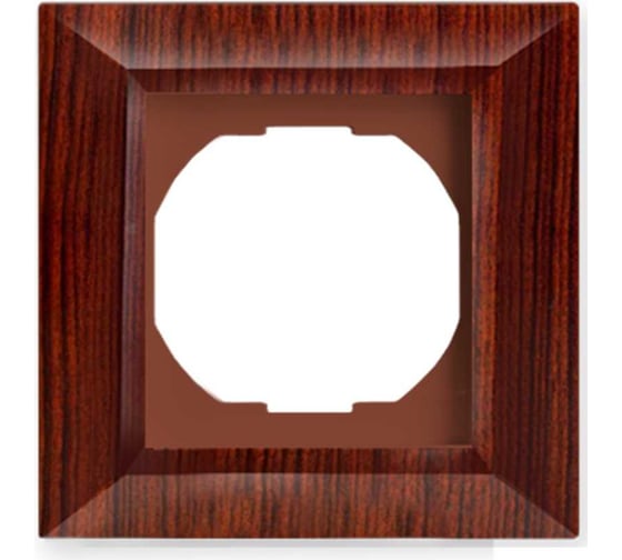 Рамка 1-я Vesta-Electric Roma Wood FRM010102FRN 1