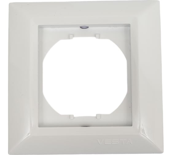 Рамка 1-я Vesta-Electric Roma White FRM010101BEL