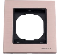 Рамка 1-я Metronex Electric Exclusive Champagne Metallic FRM050101BSH