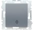 Переключатель проходной Metronex Electric Silver без рамки FVK010119SRM 1