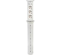 Выдвижная автоматическая розетка Inrior выдвижной встраиваемый блок розеток на 3 euro розетки, черный MAGNUM-20 0001