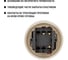 Поворотный выключатель TDM ELECTRIC проходной с ручкой (бантик) 10А сл. кость «Виви» SQ1820-1305 6