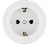 Розетка TDM ELECTRIC 2П+З 16А 250В белая «Виви» SQ1820-1012