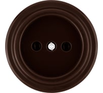Розетка TDM ELECTRIC 2П 10А 250В коричневая «Виви» SQ1820-1416