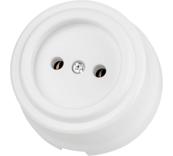 Розетка TDM ELECTRIC 2П 10А 250В белая «Виви» SQ1820-1011