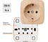 Розетка TDM ELECTRIC 2П+З открытой установки IP20 16А, сосна "Дача" Народная SQ1824-0038 3
