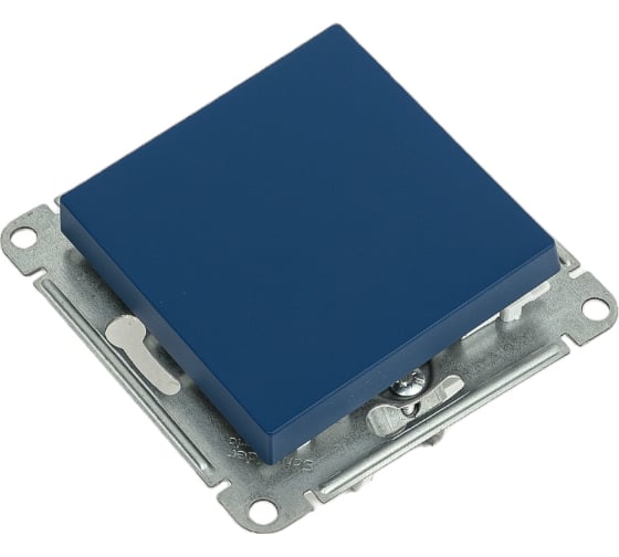 1-клавишный выключатель Systeme Electric Atlasdesign аквамарин сх.1 10ах ATN001111
