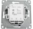 3-клавишный выключатель Systeme Electric Atlasdesign аквамарин. сх.1+1+1, 10ах ATN001131 5