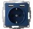 Розетка Systeme Electric Atlasdesign аквамарин 16а c 2 usb a+a, 5в/2,4а, 2x5в/1,2а ATN001130 2