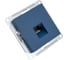 Розетка компьютерная Systeme Electric AtlasDesign, RJ45, 5e, механизм, Аквамарин ATN001183 2
