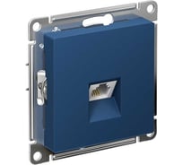 Телефонная розетка Systeme Electric Atlasdesign аквамарин rj11 ATN001181