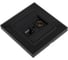 Розетка Metronex Electric Exclusive Black для сетевого кабеля LAN + TV FRZMT040032CHR 4