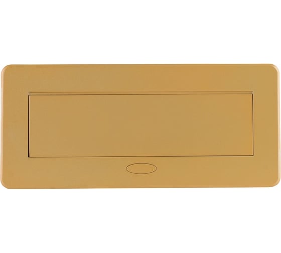 Горизонтальная выдвижная розетка ROCKETSOCKET 2 euro 16a, 2 usb a с блоком 5В/2.1а, rj45, проводка, цвет золотой SHS020-G