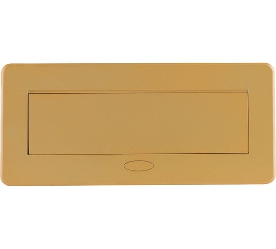Горизонтальная выдвижная розетка ROCKETSOCKET 2 euro 16a, usb type a+c с блоком 18w, проводка, цвет золотой SHS019-G
