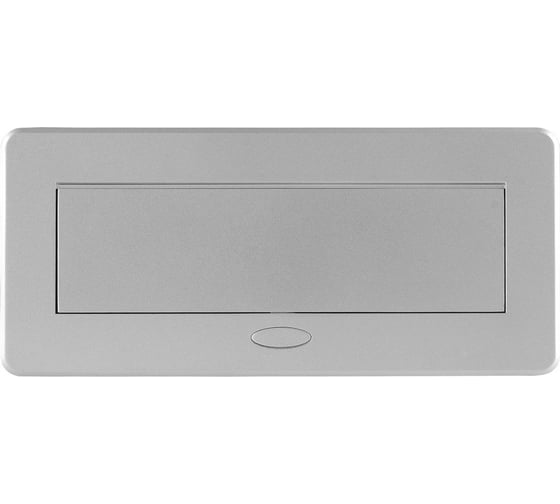 Горизонтальная выдвижная розетка ROCKETSOCKET 2 euro 16a, usb type a+c с блоком 18w, проводка, цвет серый SHS019-S