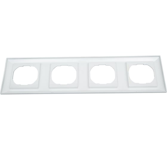 4-местная рамка Vesta Electric Roma Silver FRM050603SRM