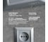 Розетка Metronex Electric Roma Silver одинарная без заземления FRZ00010102SRM 3