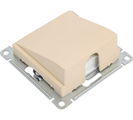 Ввывод кабеля Systeme Electric Atlasdesign песочный ATN001299