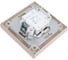 2-клавишный выключатель Systeme Electric Atlasdesign песочный сх.1, 10ах, (в сборе с рамкой) ATN001252 4