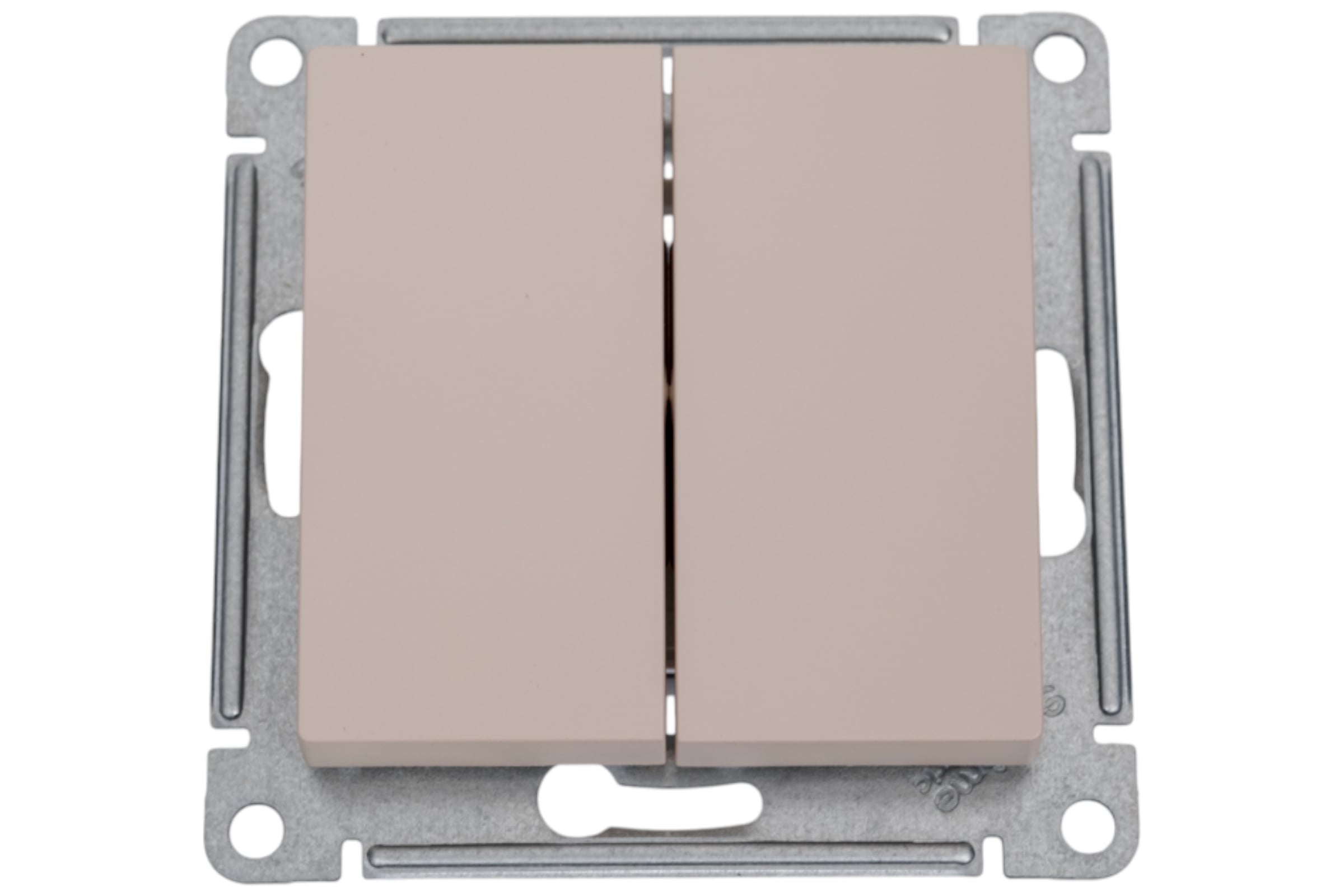 2-клавишныйвыключательSystemeElectricAtlasdesignпесочныйсх.1,10ахATN001251