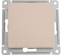 выключатель Systeme Electric Atlasdesign песочный с самовозвратом (кнопка) сх.1, 10ах ATN001215