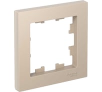 1-местная рамка Systeme Electric Atlasdesign песочный ATN001201