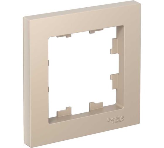 1-местная рамка Systeme Electric Atlasdesign песочный ATN001201 1