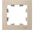 1-местная рамка Systeme Electric Atlasdesign песочный ATN001201 1