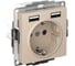 Розетка Systeme Electric Atlasdesign песочный 16А c 2 usb a+a, 5В/2,4А, 2x5В/1,2А ATN001230 1