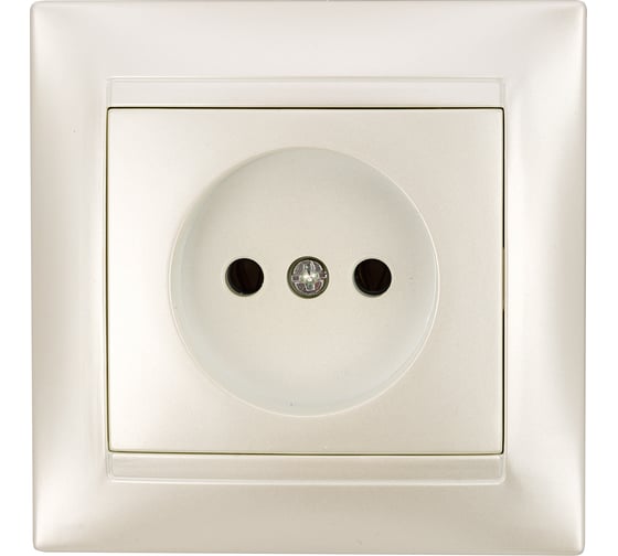 Розетка TDM ELECTRIC 2П 10А 250В перламутр "Лама" SQ1815-0822